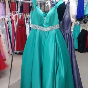 Jade prom dress